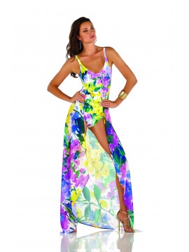 Roidal Flor Lila Venice Pareo